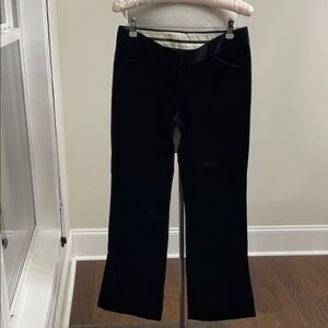 Theory Midnight Black Flare Pants